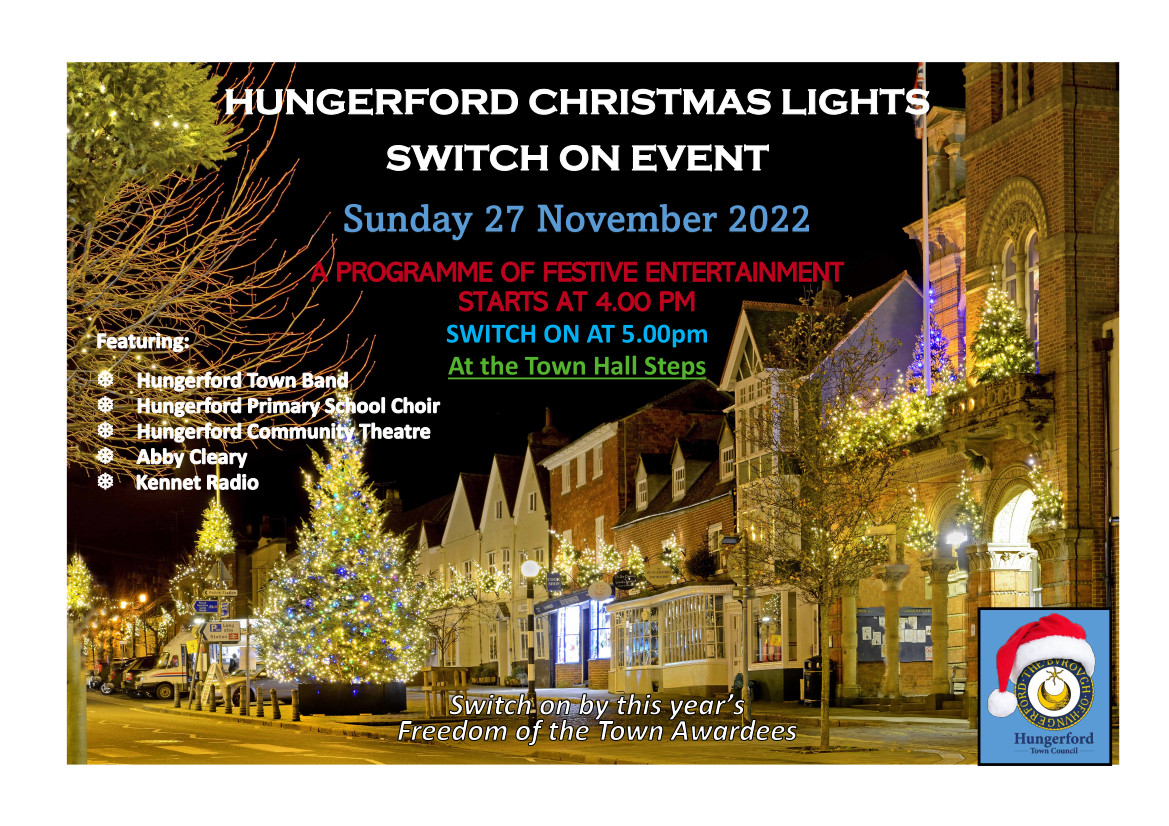 Christmas Lights Switch on Event poster